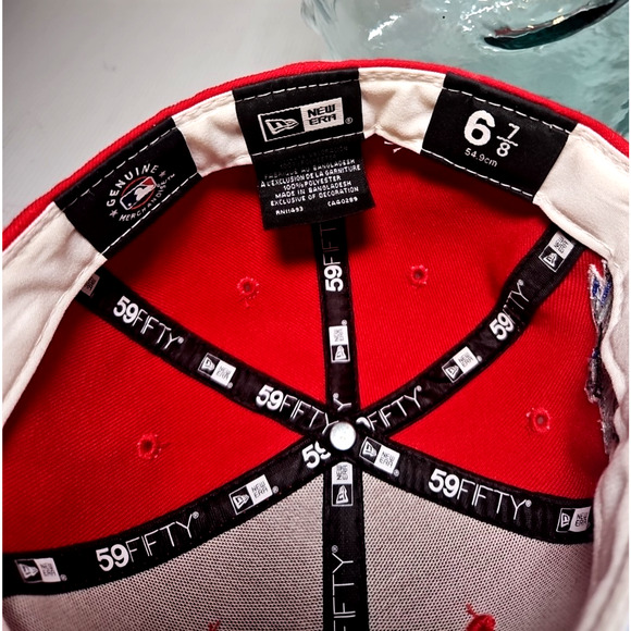 New York Yankees 6 7/8 New Era 59Fifty World Series 1999 - Picture 7 of 10